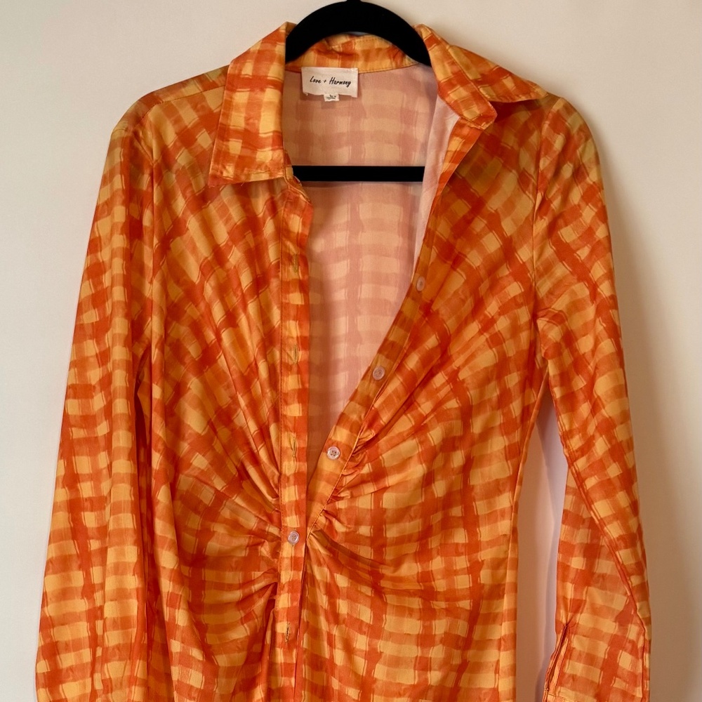 Preloved Orange Love and Harmony Dress Size Medium

LOT U